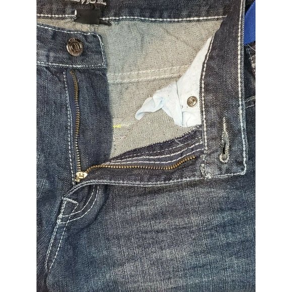 Cavi Product Of Great Taste 28/12 Blue Patched Designer Cotton Jeans - Picture 12 of 12